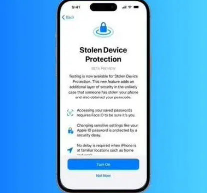 塘厦镇苹果授权维修店分享被盗设备保护功能开启方法 