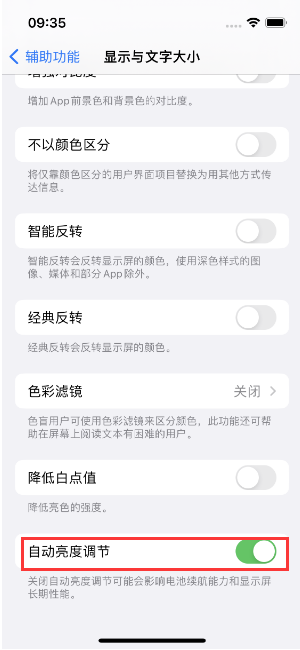 塘厦镇苹果15维修店分享iPhone 15 Pro系列屏幕亮度 