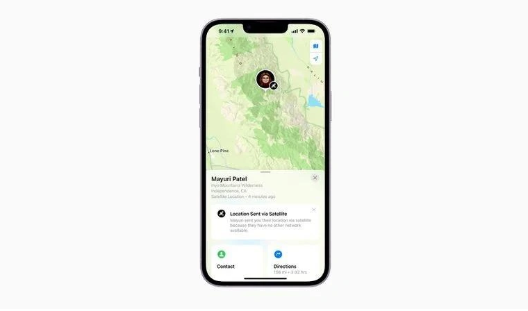 塘厦镇苹果14维修分享iPhone14系列中 FindMy功能通过卫星分享位置方法教程 